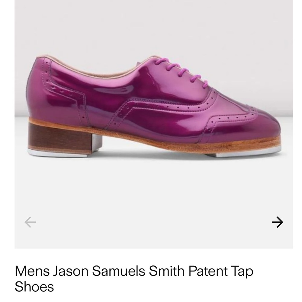 Jason Samuels Smith Tap Shoes - Metallic Purple